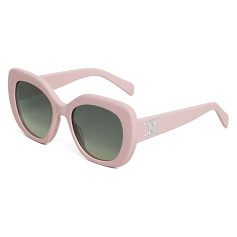 celine pink triomphe sunglasses|Celine online shopping usa.